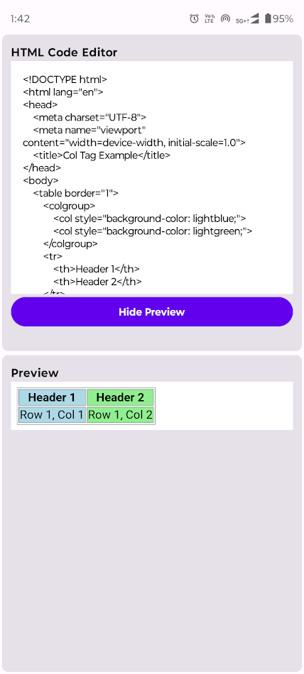 #7. HTML5 All Tags (Android) 게시자: Coded Toolbox
