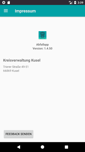 Abfallapp Landkreis Kusel Screen 3