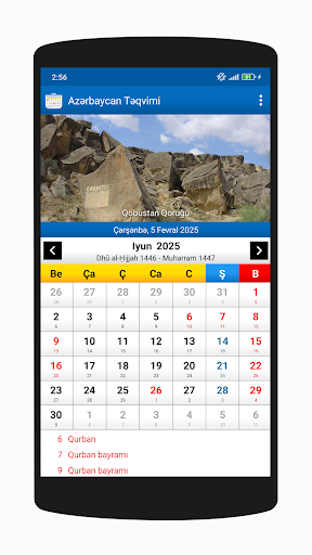 Azərbaycan Təqvimi 2025