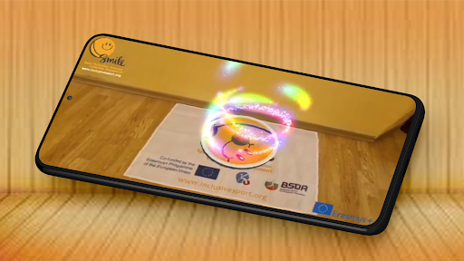 Android application SMILE Augmented Reality screenshort