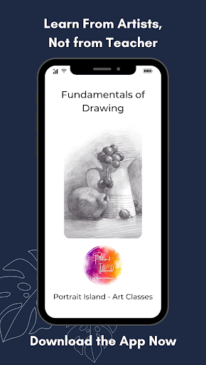 Android application Portrait Island - Art Classes screenshort