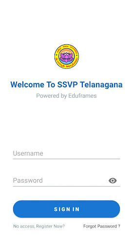 Android application SSVP Telanagana screenshort