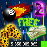 CASH and Coins For 8 Ball Pool joke 2 icon