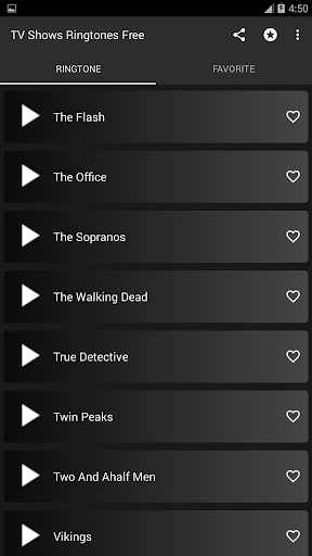 TV Shows ringtones Screen 2
