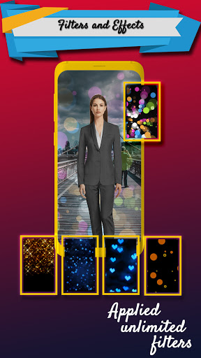 Man Blazer Suit Photo Editor Screen 3