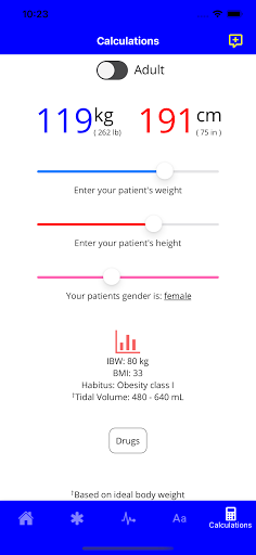 Android application Master Anesthesia screenshort