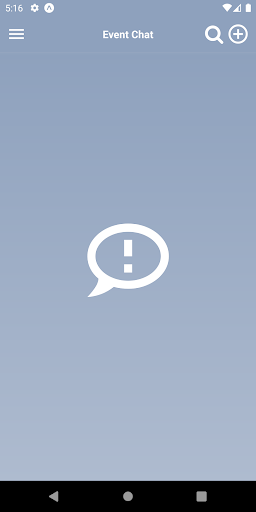 Android application Event Chat screenshort