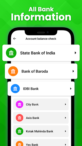 Bank Balance Check All Enquiry Screen 3