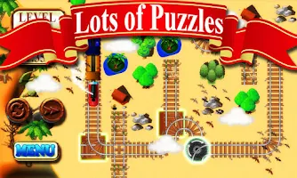 Rail Track Maze: Train Puzzler APK צילום מסך #2