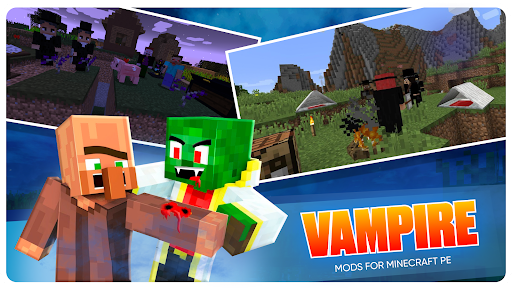 Android application Horror Minecraft: Vampire Mods screenshort