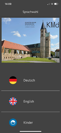 Android application Kunstmuseum Magdeburg screenshort
