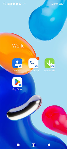 blue secure Screenshot 3 - AppWisp.com