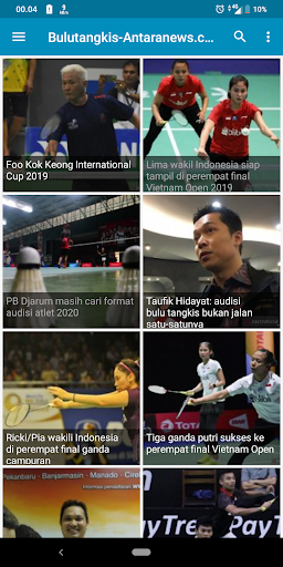 Berita Bulutangkis Indonesia : Screen 2