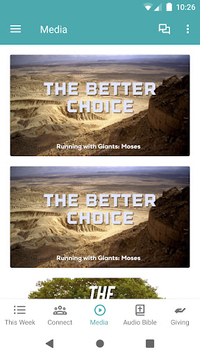 Love Collective Church App Screen 2
