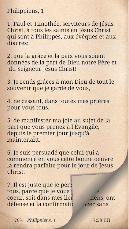 Nouveau Testament La Bible - 6.3 - (Android)