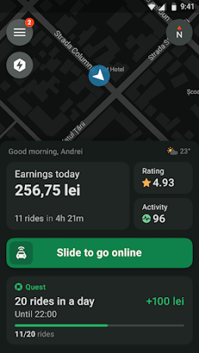 Hip Driver Pro Screen 2