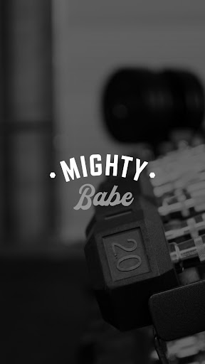 Android application Mighty Babe Fitness screenshort