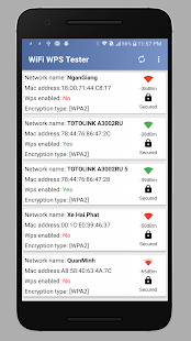 WPS WPA Tester — WiFi WPS Conn Screenshot
