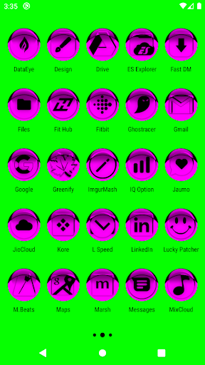 Pink Icon Pack Style 1 Screen 3