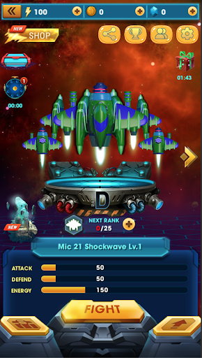 Space Attack Galaxy Alien Sho