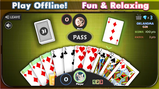 Gin Rummy - Offline 1