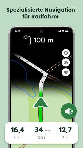 Cyclers: Fahrrad Navi & Karte screenshot 3