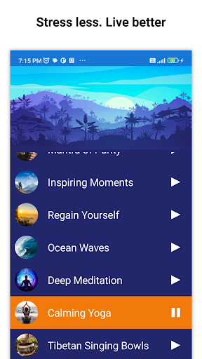 Meditation Music Screen 3