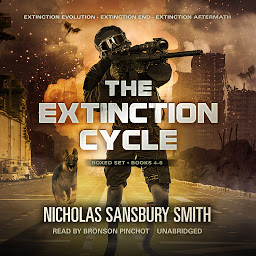 Icon image The Extinction Cycle Boxed Set, Books 4–6: Extinction Evolution, Extinction End, and Extinction Aftermath