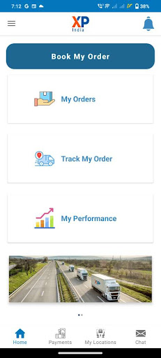Android application XP360 Customer screenshort