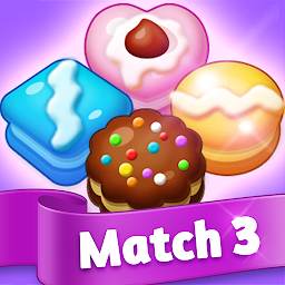 ケーキクッキングポップ：マッチ3パズル Mod Apk