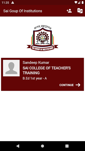 Sai Group of Institutions Screen 3