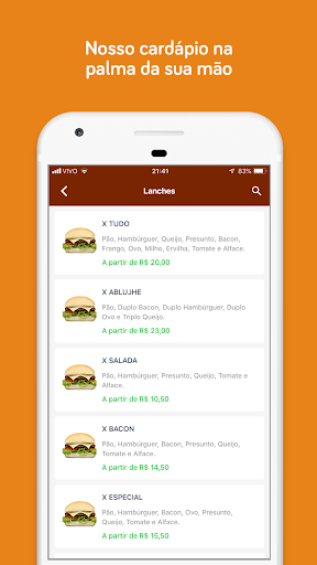 Tcheco Lanches Screen 3