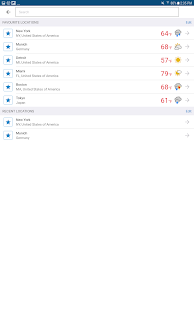 Foreca Weather Varies with device APK screenshots 12