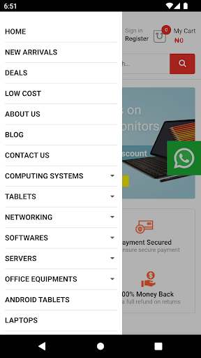Ritelink Store Screen 2