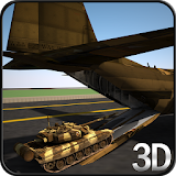 Military Transport AirCraft 3D icon