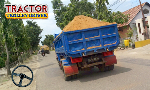 Indian Tractor Trolley Driving