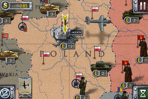 Android application European War 2 screenshort