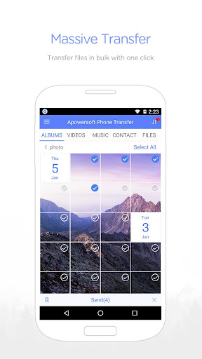 ApowerTrans - Phone Transfer Screen 3