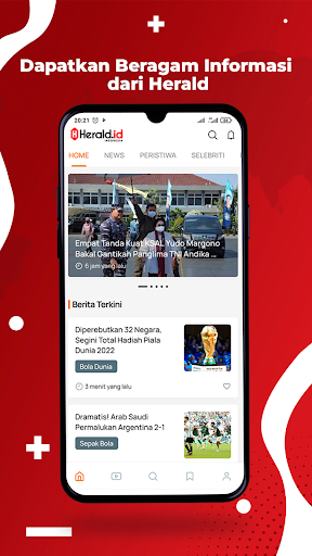 Android application Herald ID screenshort