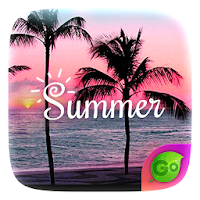 Summer GO Keyboard Theme