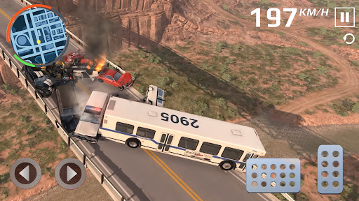 Grand Canyon Auto Crash Game Screen 3