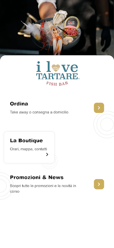 Android application I Love Tartare screenshort