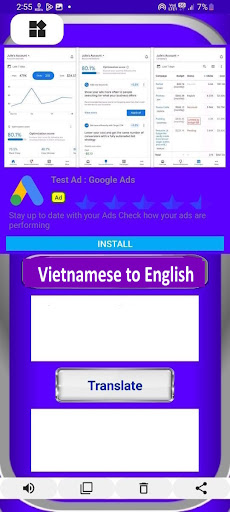 Vietnamese-English Translator Screen 2