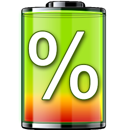 「show battery percentage」のアイコン画像