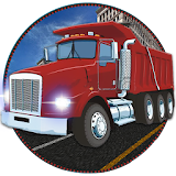 Truck Car Transport Parking 3D icon