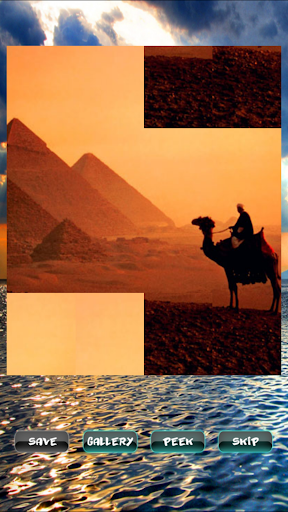 Android application Historical Places Puzzle screenshort