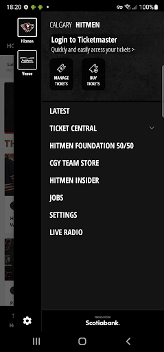 Calgary Hitmen Screen 2