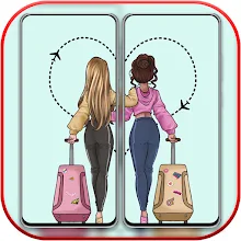 ❤️ Sister Wallpaper For Two Phones - Latest version for Android - Download  APK