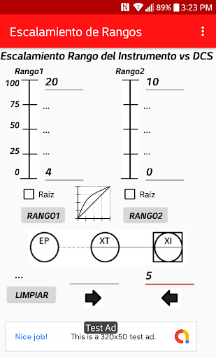 Escalamiento de Rangos Screen 3