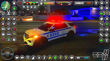 US Police Car Parking Games 3D poster 15